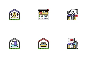 Property Estate Home House Real Icon Pack