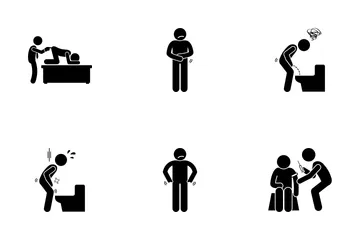 Prostate Cancer Icon Pack