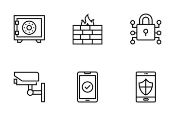 Proteção e Segurança Pacote de Ícones