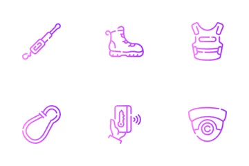 Protección y seguridad Paquete de Iconos