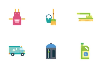 Protection & Cleaning Icon Pack