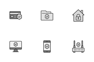 Protection et sécurité Pack d'Icônes