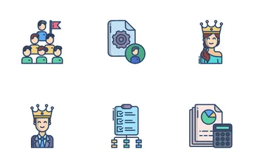 Trabajo de proyecto Paquete de Iconos