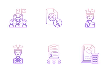 Trabajo de proyecto Paquete de Iconos