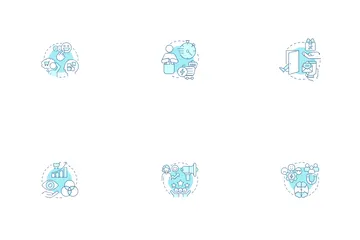 Psychological Marketing Tricks Icon Pack