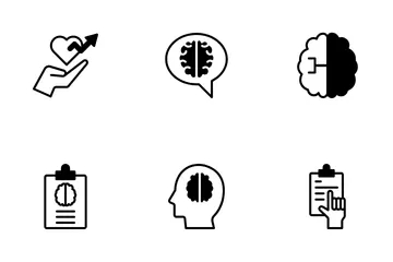 Psychologie Pack d'Icônes