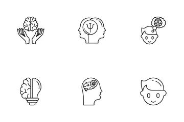 Psychologie Pack d'Icônes