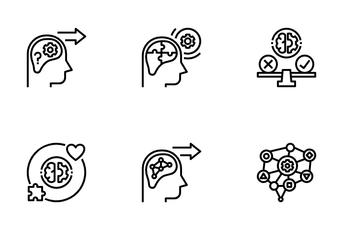 Psychology Of Reasoning Icon Pack