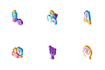 Psychotherapy Help Icon Pack