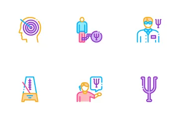 Psychotherapy Help Icon Pack