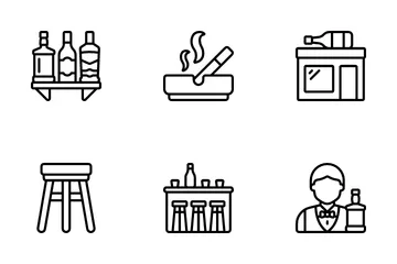 Pub And Bar Icon Pack