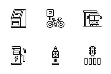 Public Facility Icon Pack