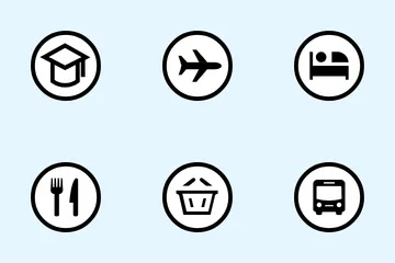 Public Locations Icon Pack