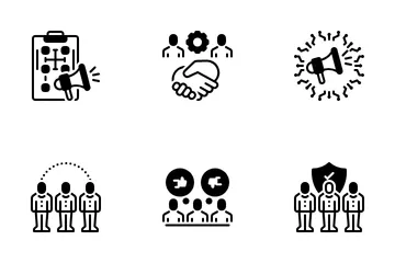 Public Relations Icon Pack