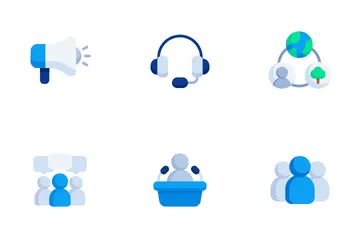 Public Relations Icon Pack