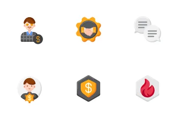 Public Relations Agency Icon Pack