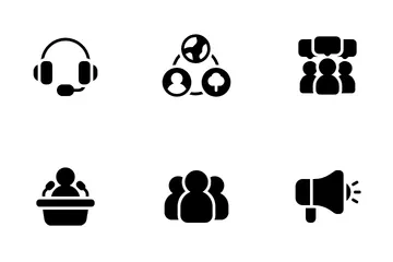 Public Relations Icon Pack