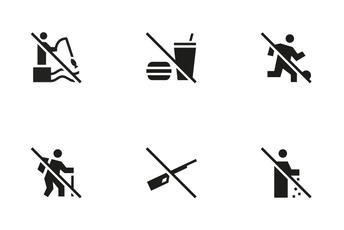 Public Sign 5 Icon Pack