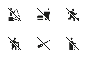 Public Sign 5 Icon Pack