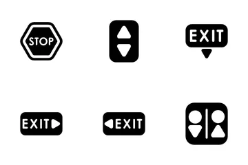 Public Signs Icon Pack