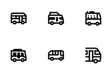 Public Transport Icon Pack