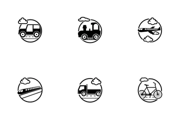 Public Transport Icon Pack