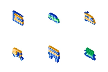 Public Transport Icon Pack