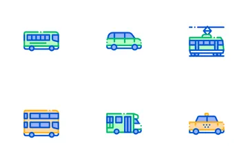 Public Transport Icon Pack