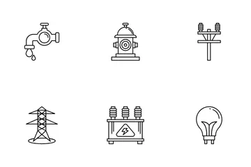Public Utilities Icon Pack