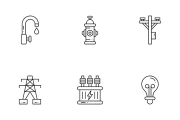 Public Utilities Icon Pack