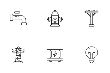 Public Utilities Icon Pack