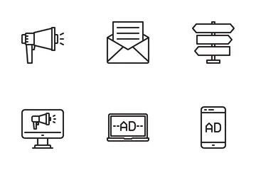 Publicidad Paquete de Iconos