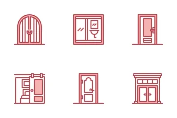 Puertas Paquete de Iconos