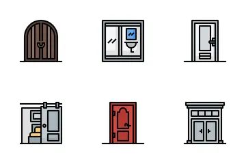 Puertas Paquete de Iconos