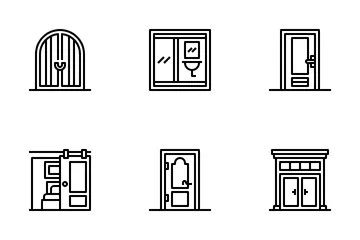 Puertas Paquete de Iconos