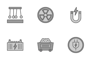 Puissance et énergie Pack d'Icônes
