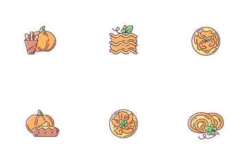 Pumpkin Recipes Icon Pack