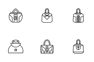 Purse And Handbag Icon Pack