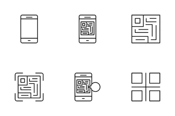 Qr Code Icon Pack