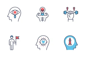 Qualities Of A Leader And Skills Icon Pack