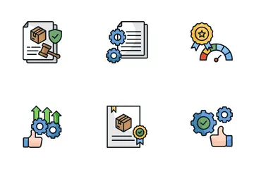 Quality Management System Icon Pack