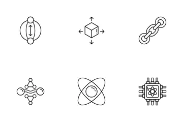 Quantum Computing Icon Pack