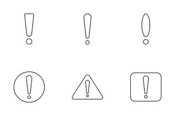 Question And Exclamation Mark Icon Pack