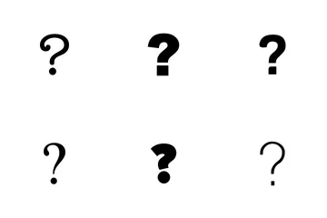 Question Marks Icon Pack