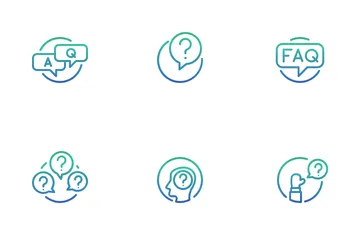 Questions And FAQ Icon Pack