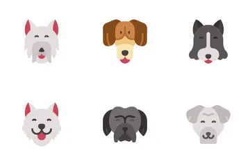 Raças de cães Pacote de Ícones