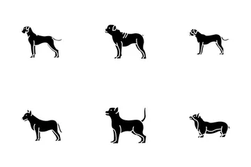 Raças de cães Pacote de Ícones
