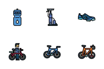 Radfahren Symbolpack