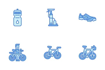 Radfahren Icon Pack