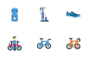 Radfahren Symbolpack